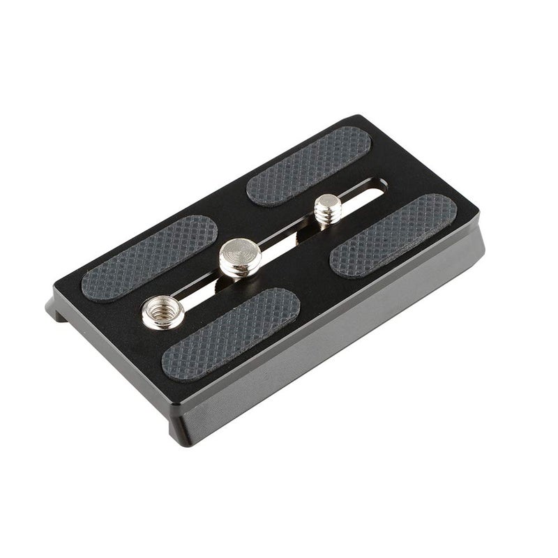CAMVATE Camera Quick Release Base Plate with 1/4" & 3/8" Threads Compatible with Manfrotto577/ 501/504 Tripod - 2149 - Image 1